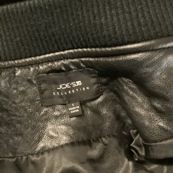 BOMBER JOE’S VEGAN LEATHER EMBROIDERED JACKET - Picture 9 of 11